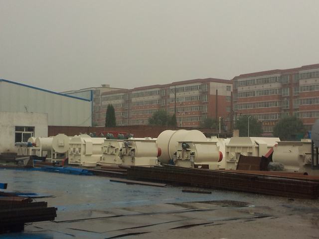 突來暴雨，干粉攪拌機(jī)備受洗禮