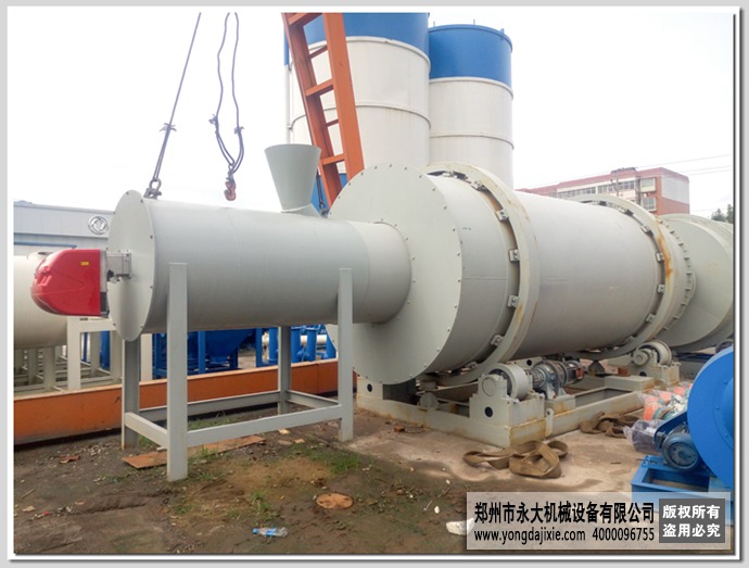 鄭州永大機械沙子烘干機推行天然氣新能源